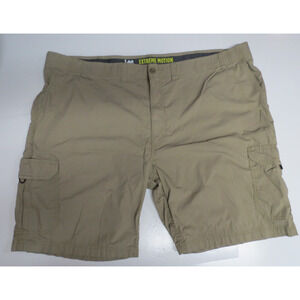 Lee Extreme Motion Mens Shorts Size 54 Tan Cargo Stretch